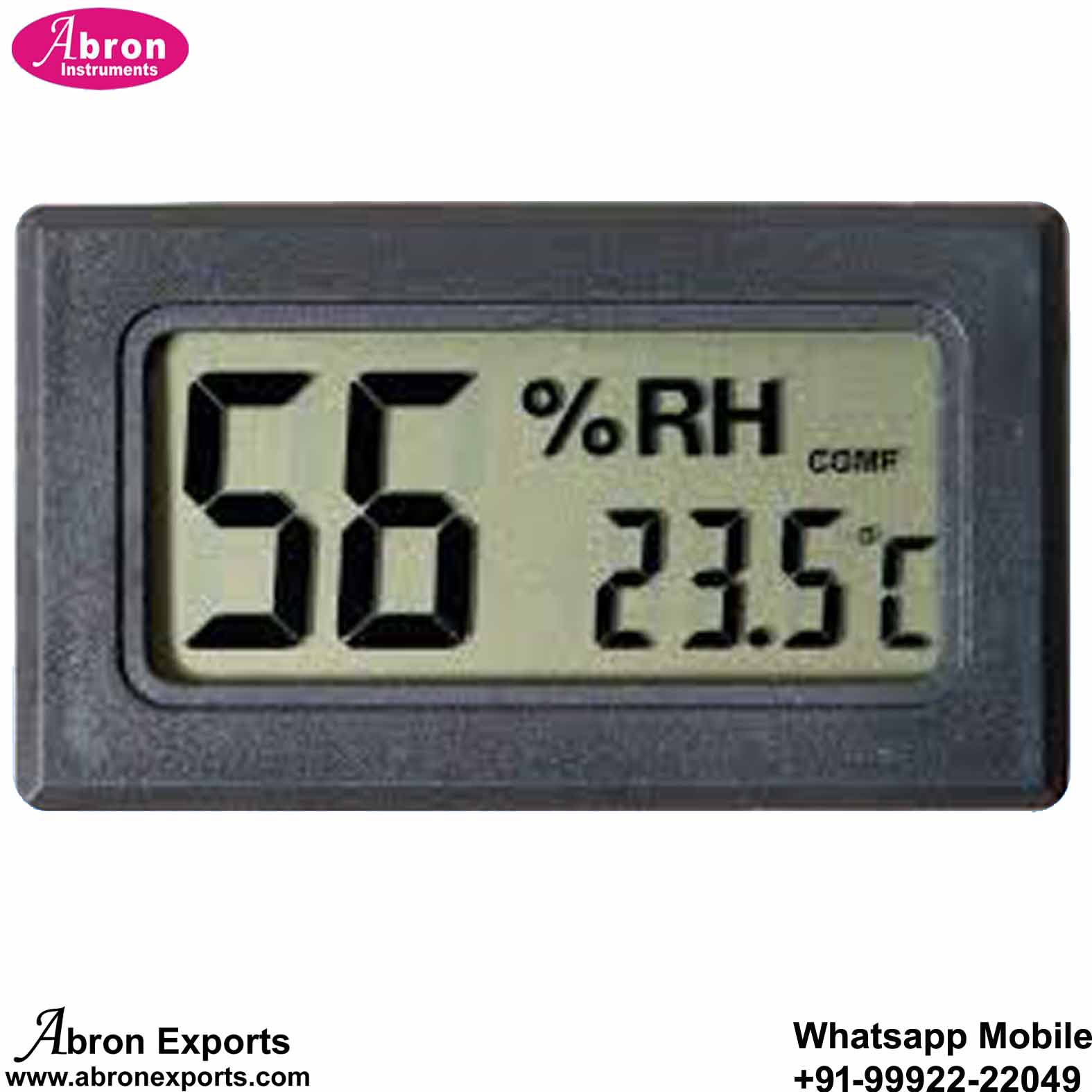 Thermo Hygrometer Thermometer Digital LCD -30C to 50C XLC 0.1 Humidity For Cool Room Freeze Wall Sticker 10pc Abron AP-946HR 